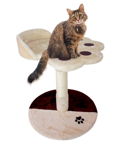 Tiragraffi per gatti | Piccolo| Beige| Modello Oliver| Mobiclinic