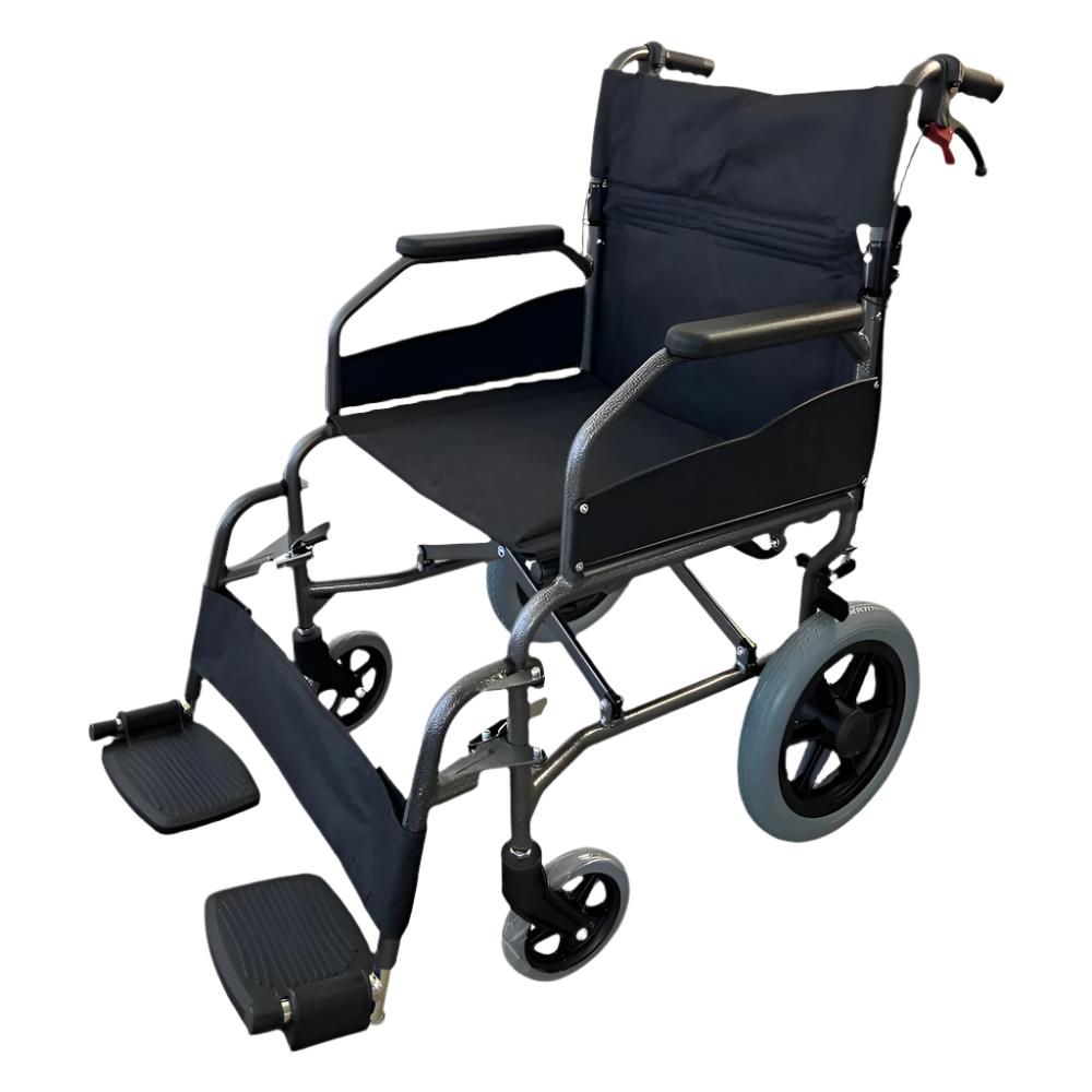 Sedia a rotelle Pieghevole Alluminio Ruote piccole