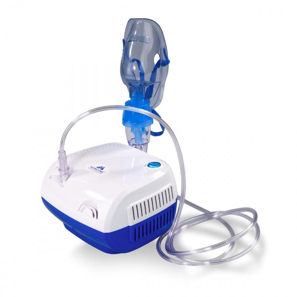 Nebulizzatore | Portatile | Mini | Bianco e blu | Neb-2 | Mobiclinic
