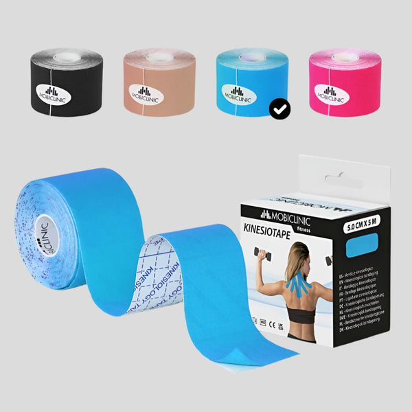 Kinesiotape | Bendaggio neuromuscolare |Impermeabile| 5cm X 5 mt | Vari colori | Mobitape | Mobiclinic