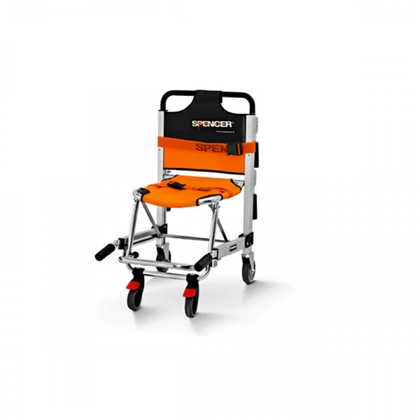 Sedia da evacuazione/trasporto con 4 ruote, base Spencer 455