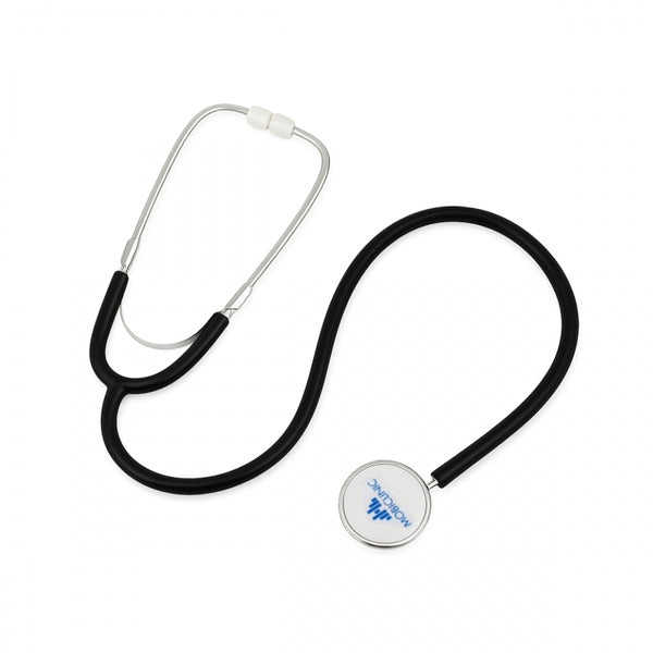 Fonendoscopio | Stetoscopio | Alluminio e PVC | Nero | Mobiclinic