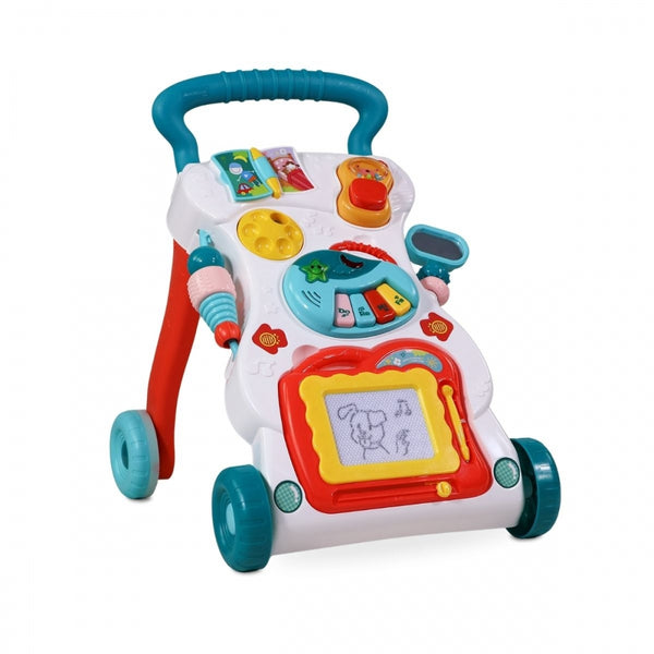 Girello | Giochi removibili | Luci e musica | Regolazione della velocità | +6 mesi | Master | Multicolore | Mobiclinic