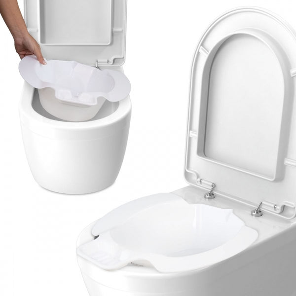 Bidet portatile | Agganciabile al WC | Uso domestico e clinico | Fino a 4 litri | Stabile | Plastica | Hana | Mobiclinic