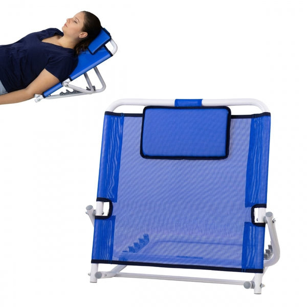 Supporto per la schiena | Regolabile in 5 posizioni | Cuscino cervicale | Pieghevole | Patria | Mobiclinic