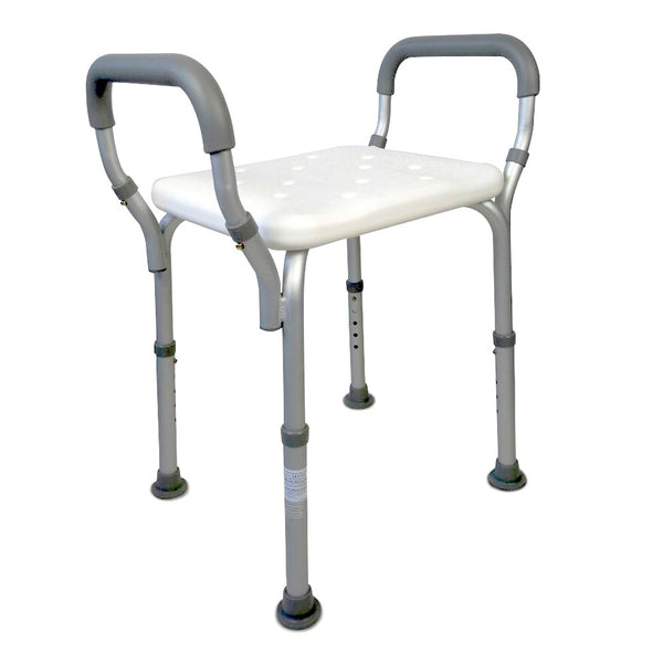 Mobiclinic sollevatore da toilette per adulti con braccioli Tajo 19 cm  sollevatore da toilette per anziani bianco