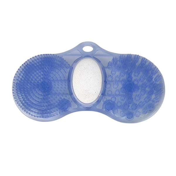 Lavapiedi 3 in 1 | Silicone | Azzurro | Fontana